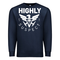 Navy highly suspect 2022 Premium Sweatshirt - linhVisuals