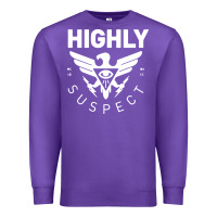 Purple highly suspect 2022 Premium Sweatshirt - linhVisuals