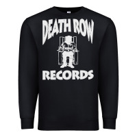 Black #death row record Premium Sweatshirt - linhVisuals