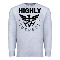 Heather Grey highly suspect 2022 Premium Sweatshirt - linhVisuals