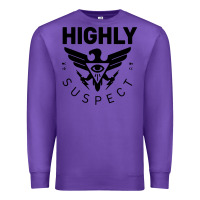 Purple highly suspect 2022 Premium Sweatshirt - linhVisuals