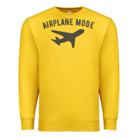 Lemon airplane mode funny traveling design with flying plane Premium Sweatshirt - linhVisuals