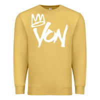 Antique Gold KING VON MERCH Premium Sweatshirt - linhVisuals