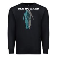 Black Ben Howard Premium Sweatshirt - linhVisuals