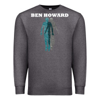 Charcoal Heather Ben Howard Premium Sweatshirt - linhVisuals