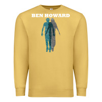 Antique Gold Ben Howard Premium Sweatshirt - linhVisuals