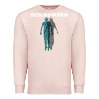 Pale Pink Ben Howard Premium Sweatshirt - linhVisuals