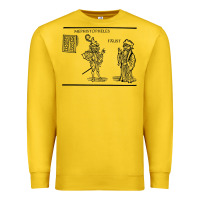 Lemon doctor faustus vintage illustration design Premium Sweatshirt - linhVisuals