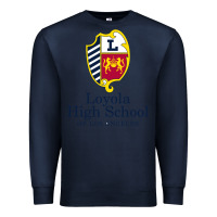 Navy loyola high school los angeles Premium Sweatshirt - linhVisuals