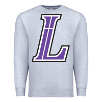 Heather Grey lutheran high school Premium Sweatshirt - linhVisuals