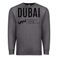 Charcoal Heather dubai united arab emirates Premium Sweatshirt - linhVisuals