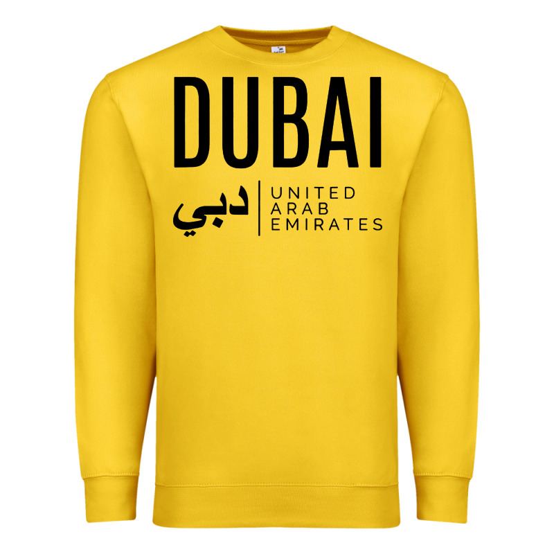 Dubai United Arab Emirates Premium Sweatshirt by linhVisuals | Teevron