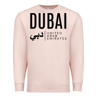 Pale Pink dubai united arab emirates Premium Sweatshirt - linhVisuals