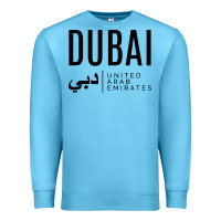 Ocean Blue dubai united arab emirates Premium Sweatshirt - linhVisuals
