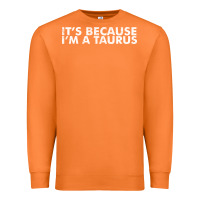 Carrot because i'm a taurus zodiac sign funny horoscope humor gifts Premium Sweatshirt - linhVisuals