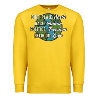Lemon birthplace earth race human politics freedom religion love equality al Premium Sweatshirt - linhVisuals