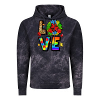 Cloud Black autism love Vintage Hoodie - LillyAllenDesigns