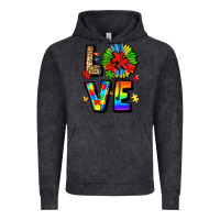 Vintage Black autism love Vintage Hoodie - LillyAllenDesigns