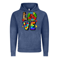 Vintage Denim autism love Vintage Hoodie - LillyAllenDesigns