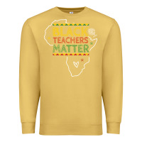Antique Gold black teacher matters african american pride dashiki black history mon Premium Sweatshirt - linhVisuals