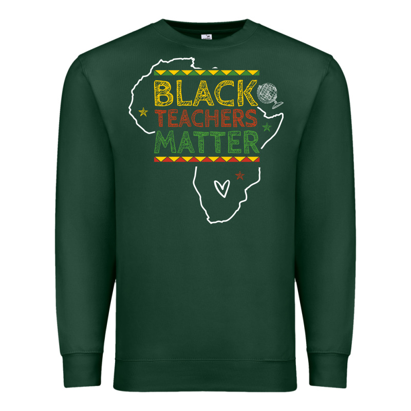 Black Teacher Matters African American Pride Dashiki Black History Mon Premium Sweatshirt by linhVisuals | Teevron
