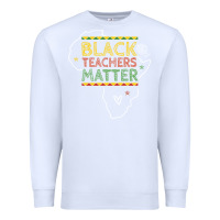 White black teacher matters african american pride dashiki black history mon Premium Sweatshirt - linhVisuals