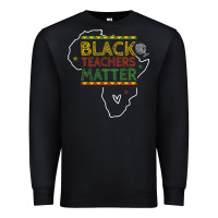 Black black teacher matters african american pride dashiki black history mon Premium Sweatshirt - linhVisuals