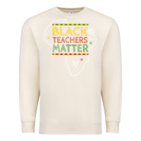 Sandshell black teacher matters african american pride dashiki black history mon Premium Sweatshirt - linhVisuals