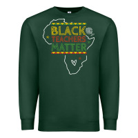 Black Teacher Matters African American Pride Dashiki Black History Mon Premium Sweatshirt | Teevron