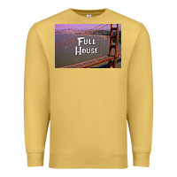 Antique Gold f u l l h o u s e Premium Sweatshirt - linhVisuals