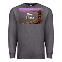 Charcoal Heather f u l l h o u s e Premium Sweatshirt - linhVisuals