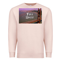 Pale Pink f u l l h o u s e Premium Sweatshirt - linhVisuals