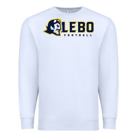 White mt lebanon football Premium Sweatshirt - linhVisuals