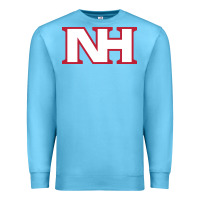 Ocean Blue north hills high school Premium Sweatshirt - linhVisuals