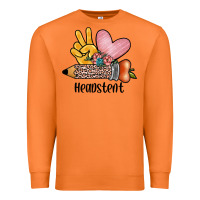 Carrot peace love headstent Premium Sweatshirt - JahusDesignShop