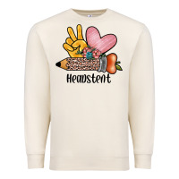 Sandshell peace love headstent Premium Sweatshirt - JahusDesignShop