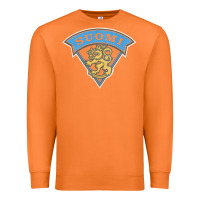 Carrot faded style suomi finland lion design Premium Sweatshirt - linhVisuals