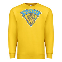 Lemon faded style suomi finland lion design Premium Sweatshirt - linhVisuals