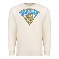 Sandshell faded style suomi finland lion design Premium Sweatshirt - linhVisuals