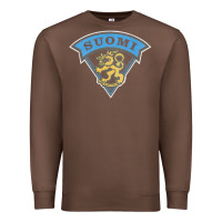 Chestnut faded style suomi finland lion design Premium Sweatshirt - linhVisuals
