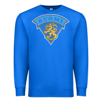 True Royal faded style suomi finland lion design Premium Sweatshirt - linhVisuals