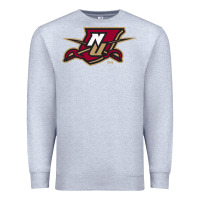 Heather Grey norwich university Premium Sweatshirt - linhVisuals