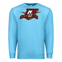 Ocean Blue norwich university Premium Sweatshirt - linhVisuals