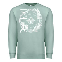 Seafoam the four stoic virtues   stoicism Premium Sweatshirt - linhVisuals