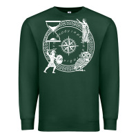 Sports Green the four stoic virtues   stoicism Premium Sweatshirt - linhVisuals
