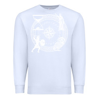 White the four stoic virtues   stoicism Premium Sweatshirt - linhVisuals