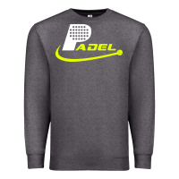 Charcoal Heather padel Premium Sweatshirt - linhVisuals