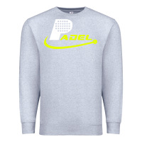 Heather Grey padel Premium Sweatshirt - linhVisuals