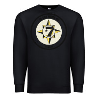 Black five percent nation of islam vintage look design Premium Sweatshirt - linhVisuals