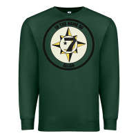 Sports Green five percent nation of islam vintage look design Premium Sweatshirt - linhVisuals